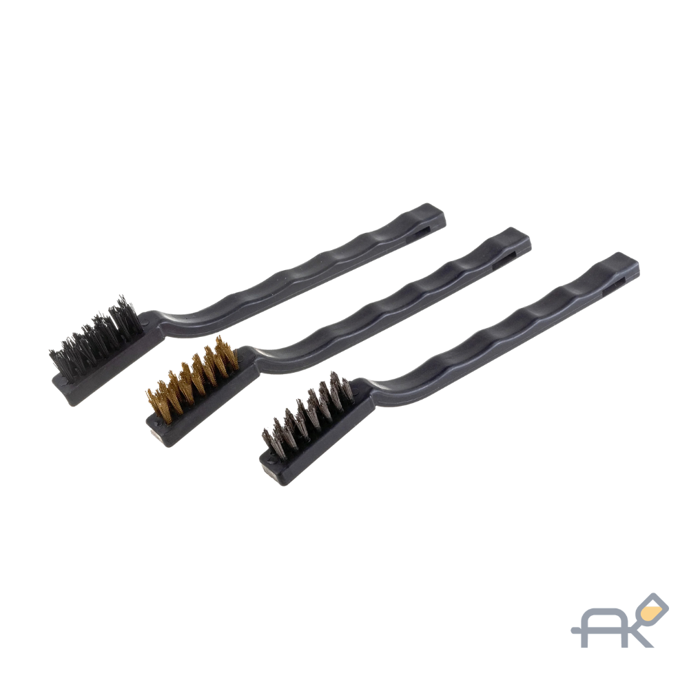 Набор щеток для зачистки поверхностей РемоКолор нержавеющая сталь. латунированная сталь. полипропилен. 3шт. 11-2-017